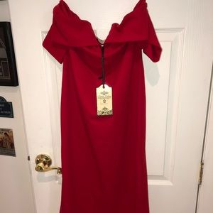 Parisian/ASOS Off Shoulder Pencil Dress